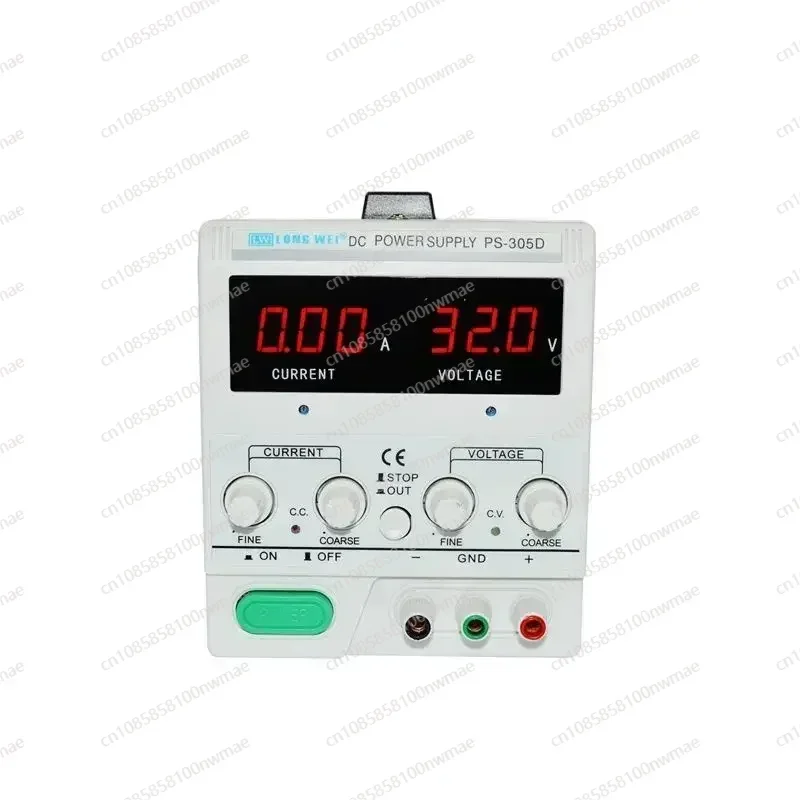 Linear Dc Power Supply Triple Output - Duales geregeltes Gleichstromnetzteil, linear, dreifacher Ausgang,